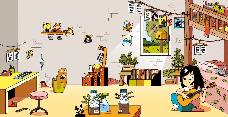 Mathieu Demore, Illustration jeunesse et Bande-dessinée Astrapi 