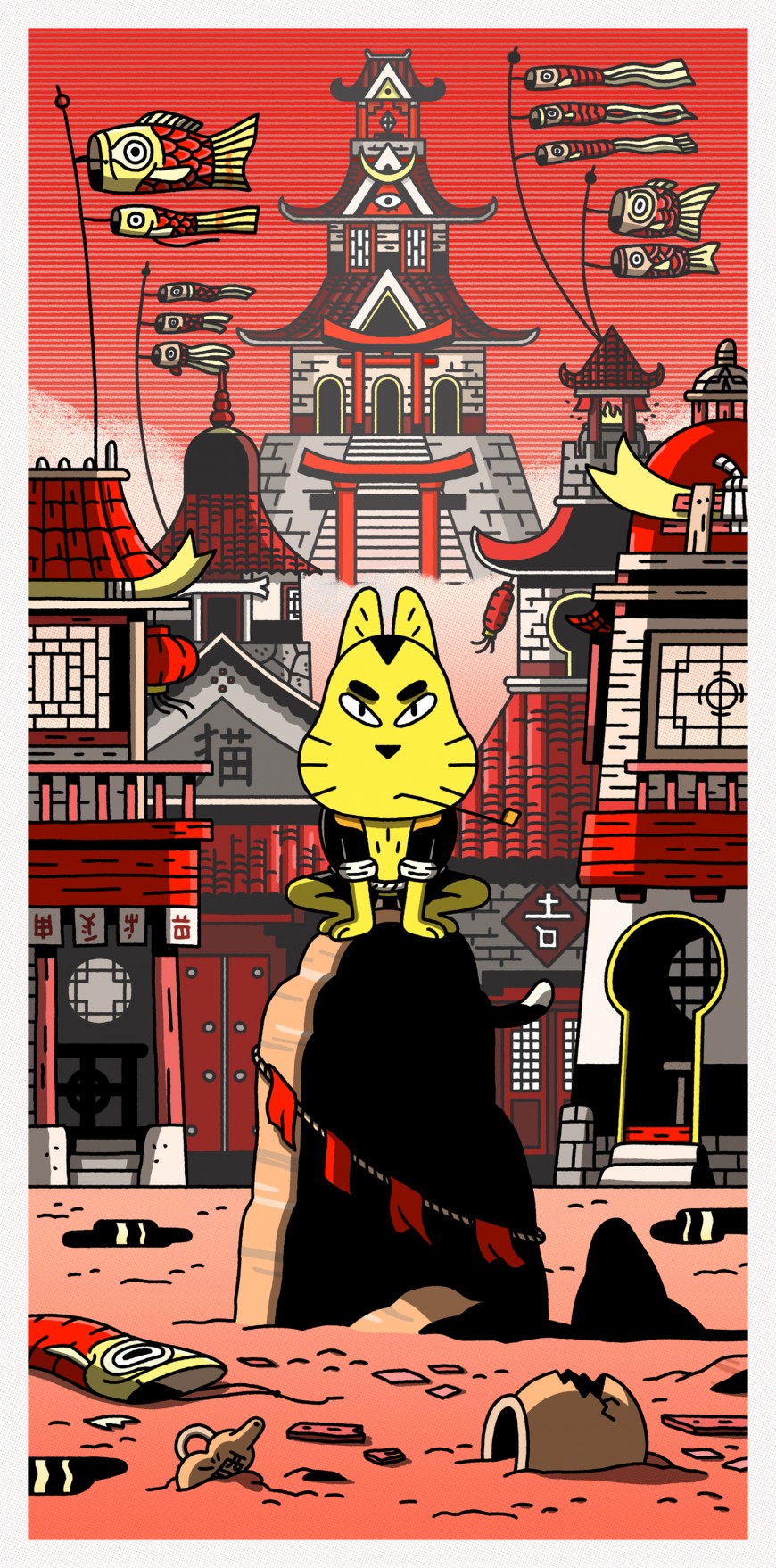 Mathieu Demore, Illustration jeunesse et Bande-dessinée Manji alt1