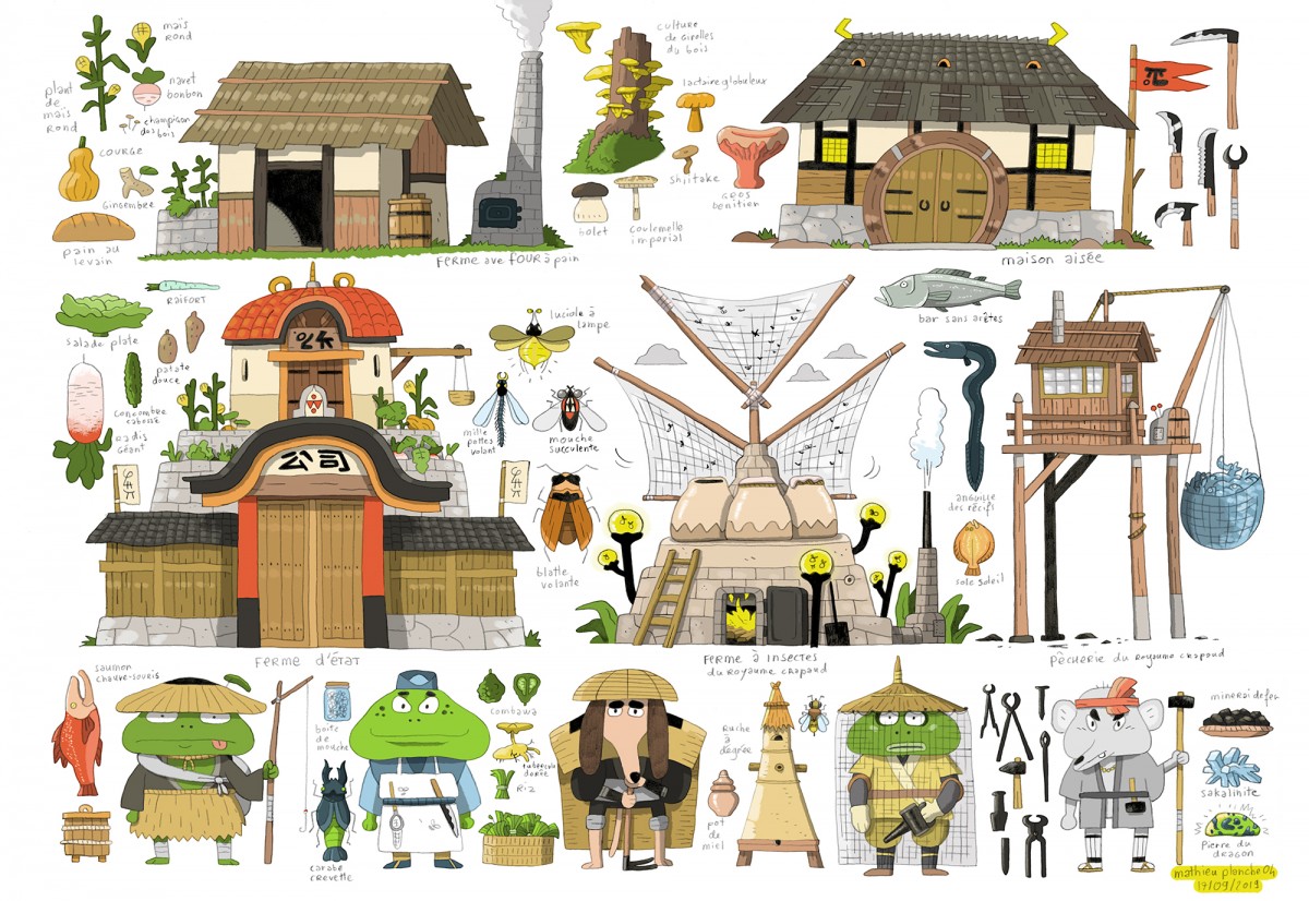 Mathieu Demore, Illustration jeunesse et Bande-dessinée Manji
