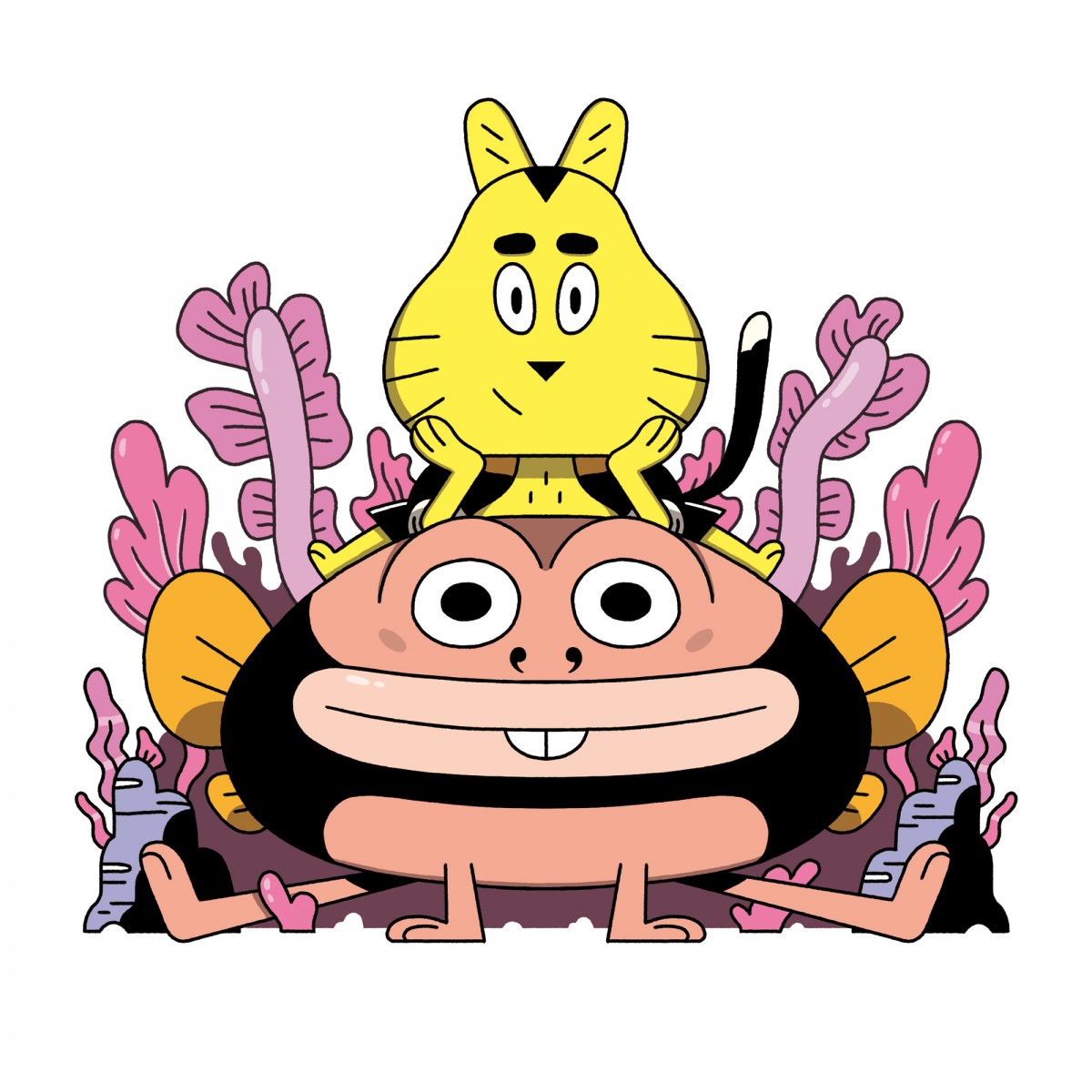 Mathieu Demore, Illustration jeunesse et Bande-dessinée Manji test de la balise alt
