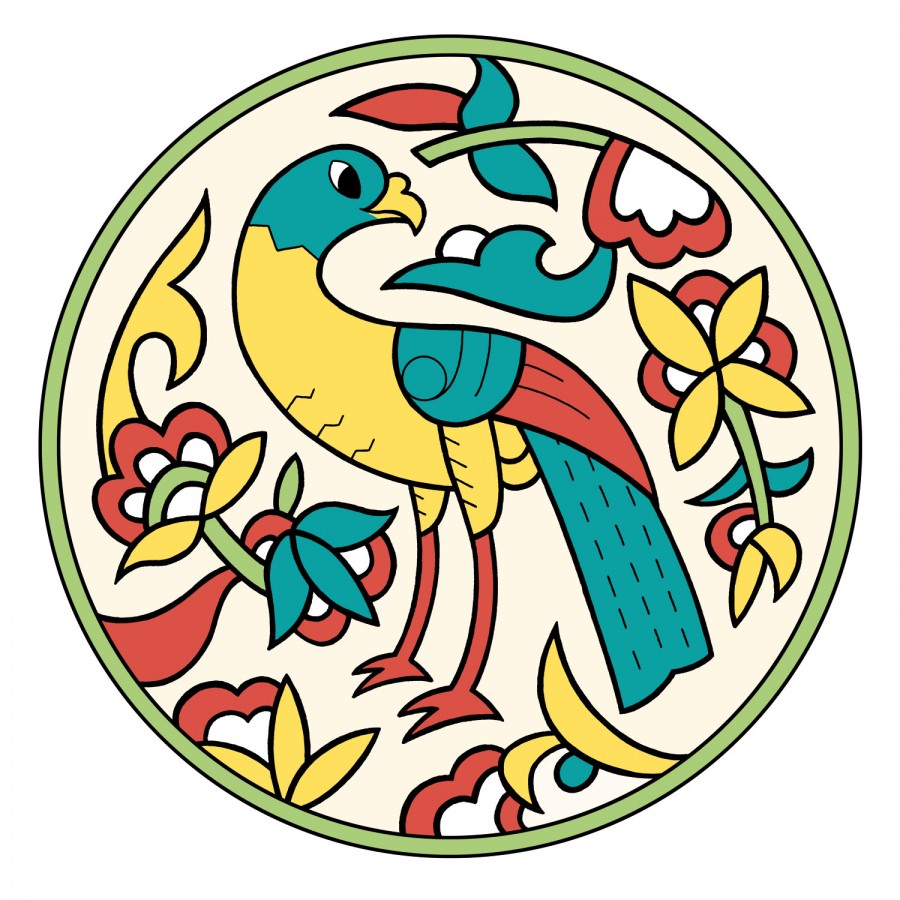 Mathieu Demore, Illustration jeunesse et Bande-dessinée Motifs du monde arabe à colorier Motifs arabes - coloriage - retz - Mathieu Demore