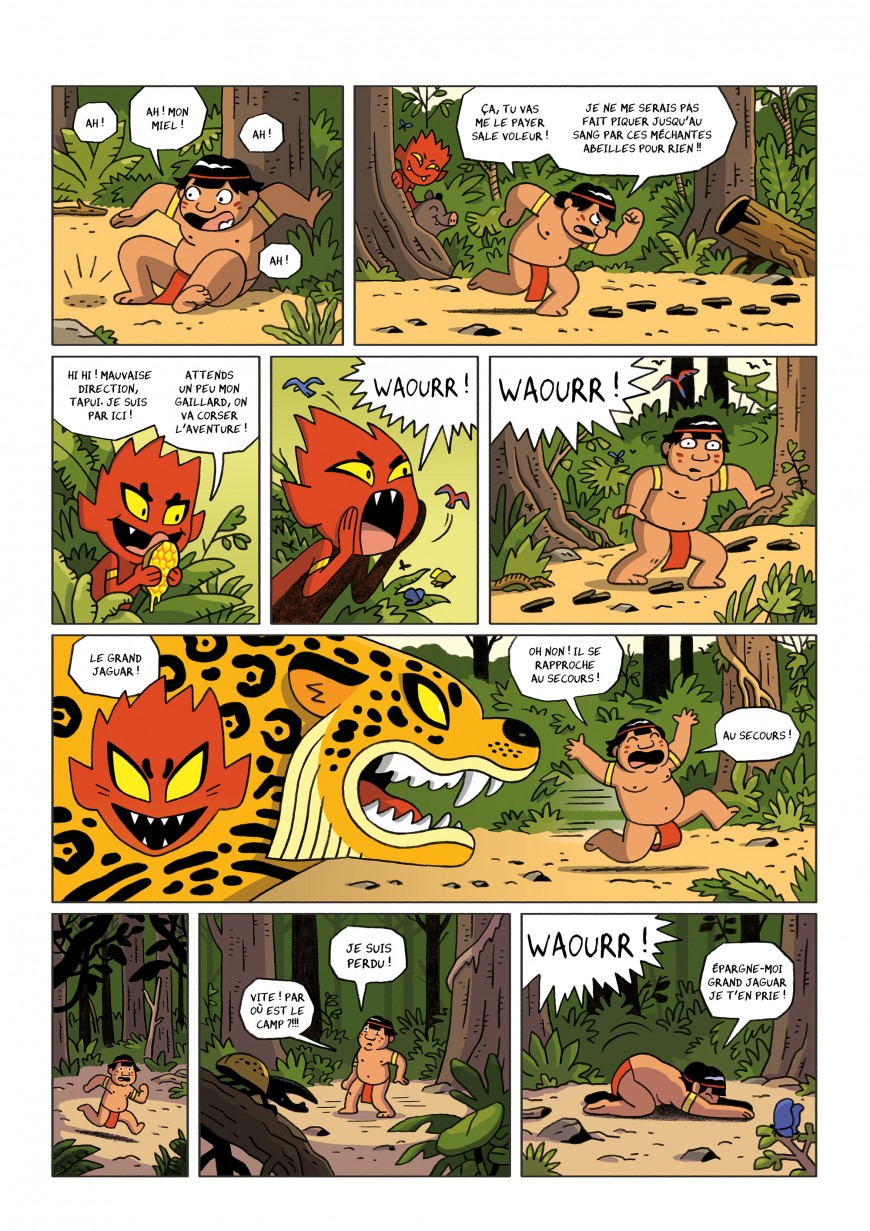 Mathieu Demore, Illustration jeunesse et Bande-dessinée Curupira
