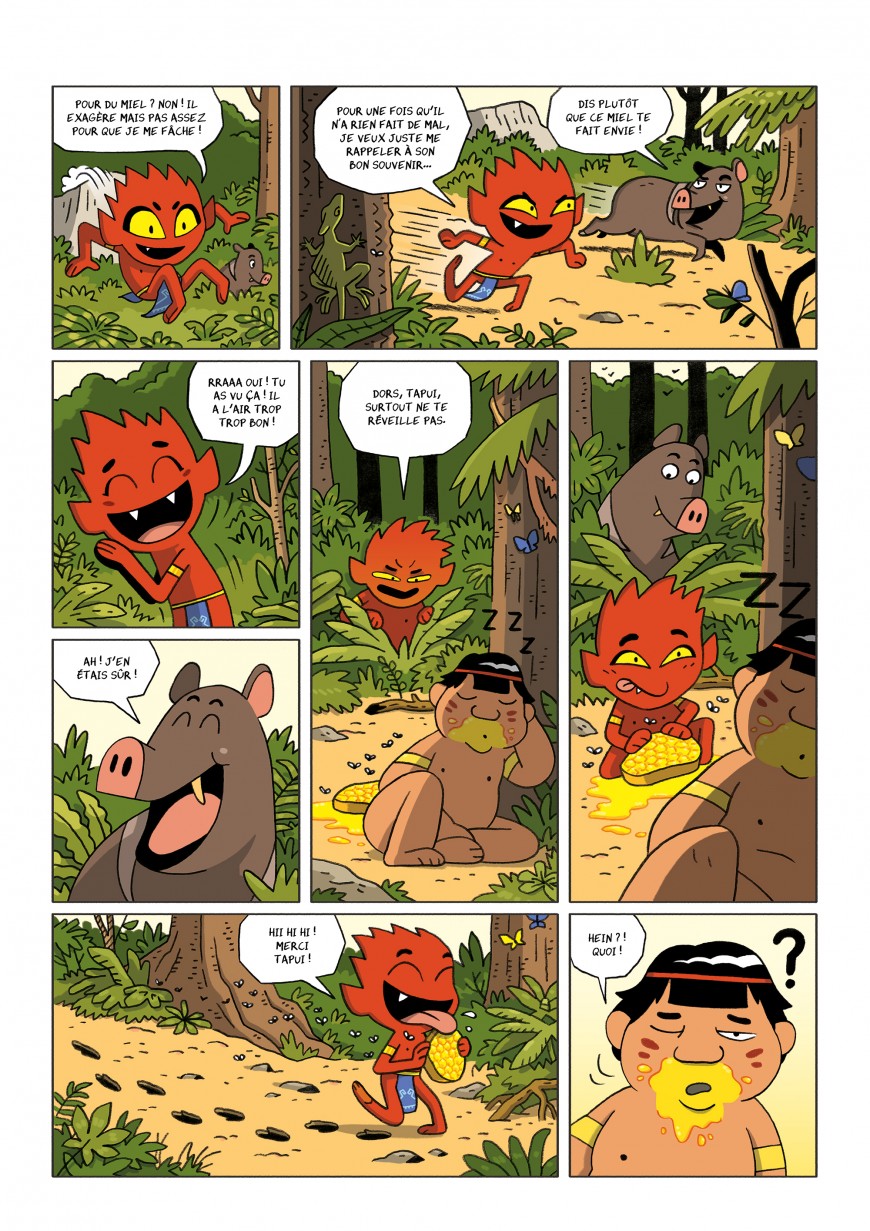 Mathieu Demore, Illustration jeunesse et Bande-dessinée Curupira