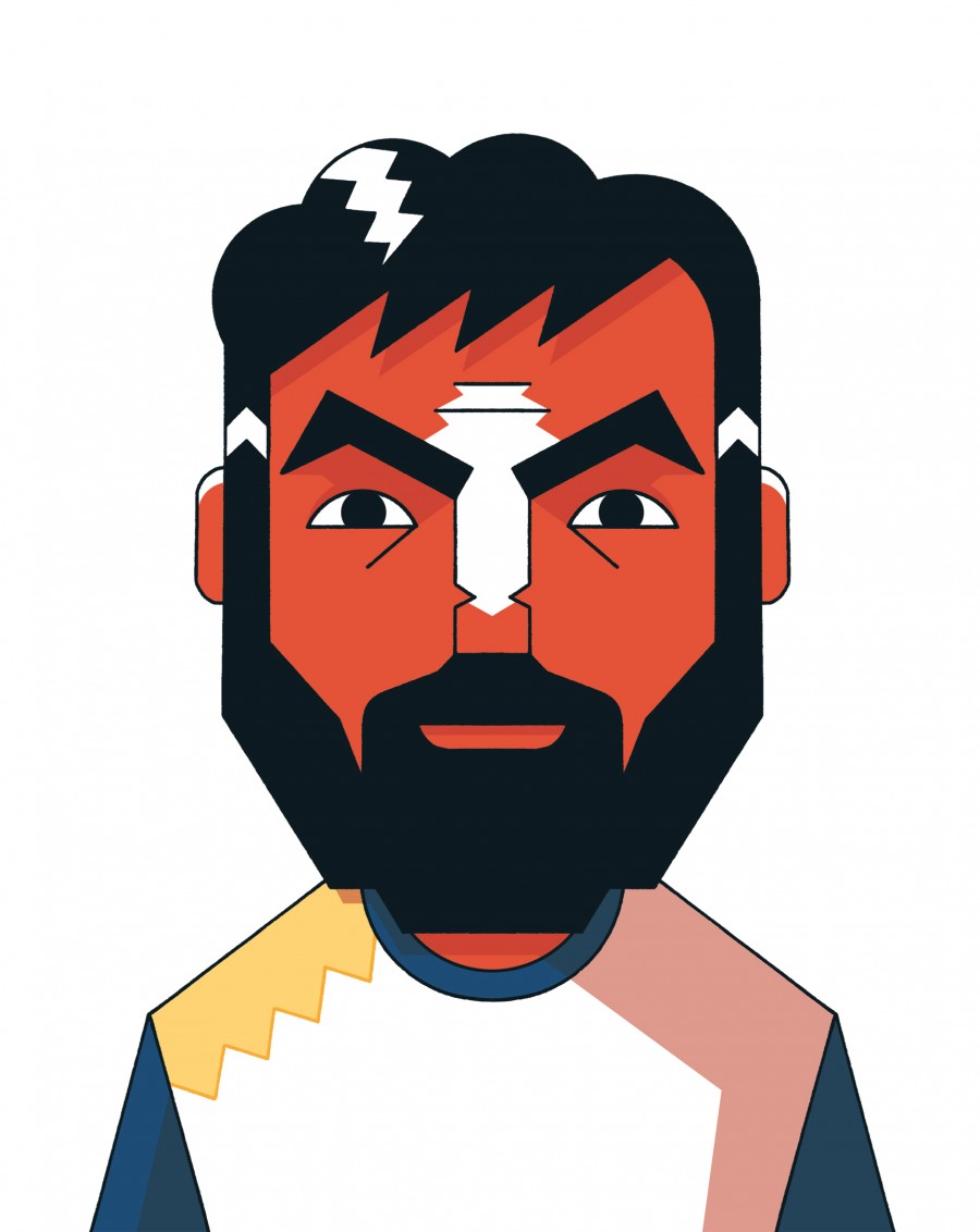 Mathieu Demore, Illustration jeunesse et Bande-dessinée Le collectif BD pour Le collectif, un ouvrage sur le football  Éditions Vide cocagne - Mathieu Demore