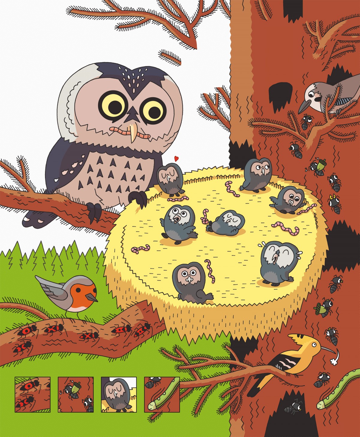 Mathieu Demore, Illustration jeunesse et Bande-dessinée Léonard 