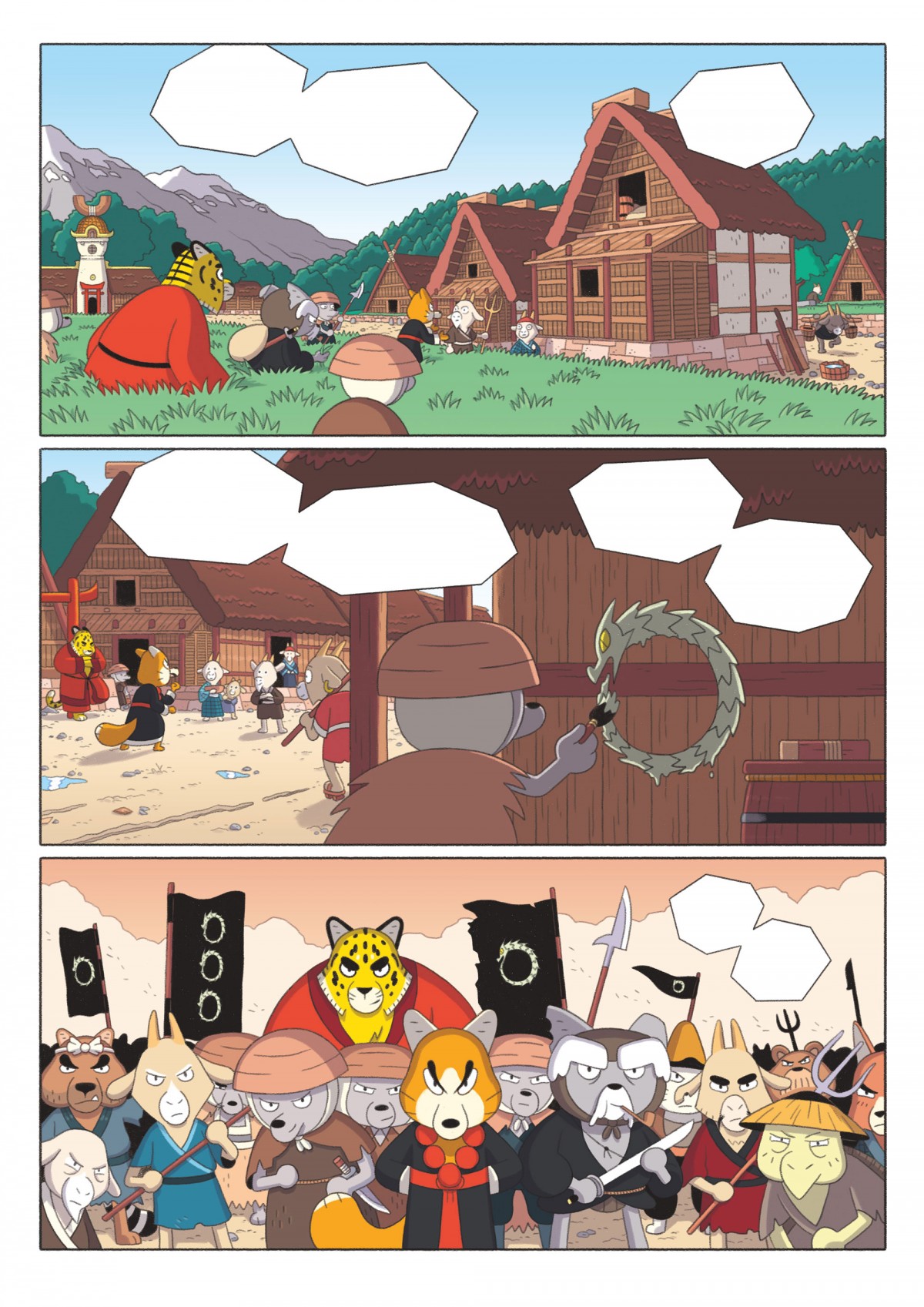 Mathieu Demore, Illustration jeunesse et Bande-dessinée Menji et les ruines du mont-mystère 