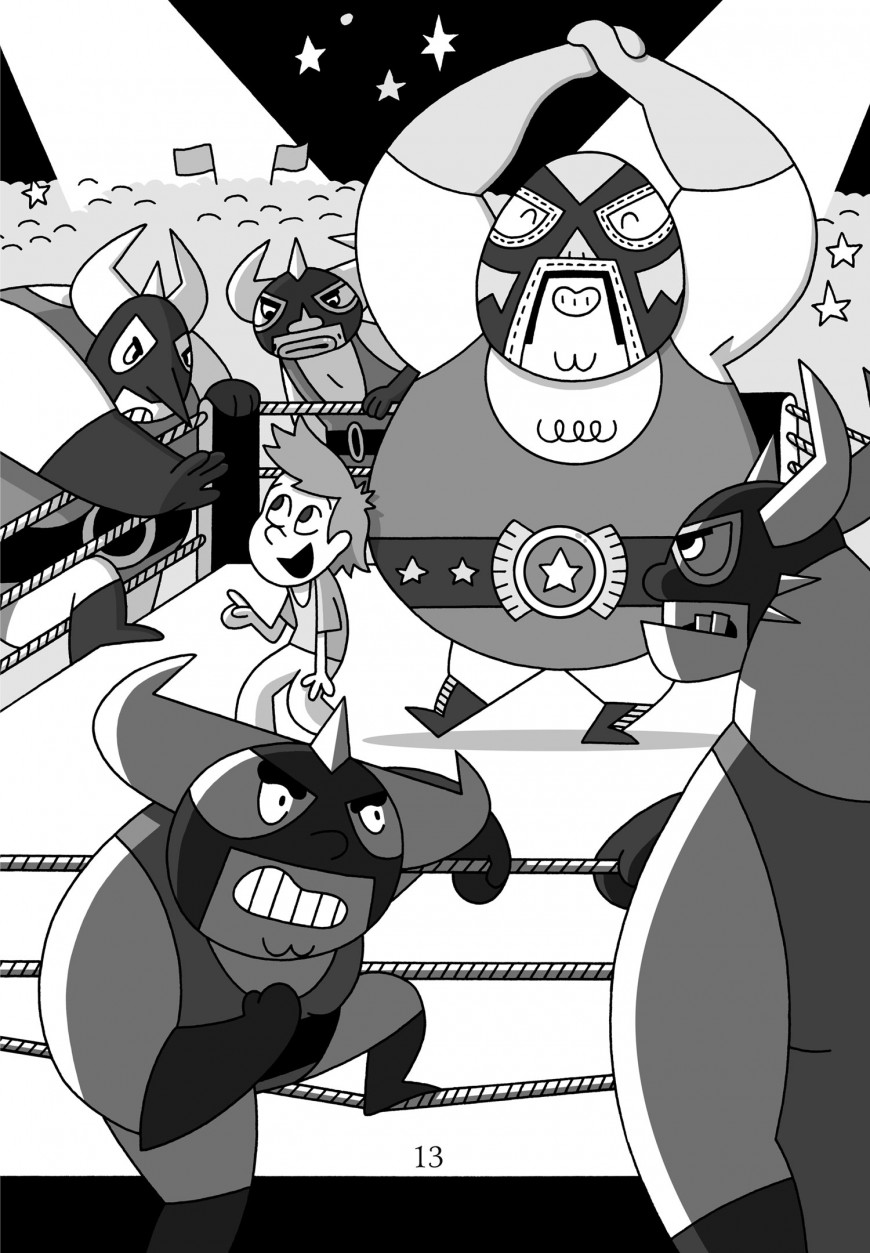 Mathieu Demore, Illustration jeunesse et Bande-dessinée Mr. Turlington 