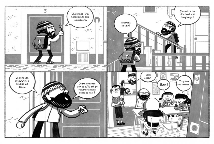 Mathieu Demore, Illustration jeunesse et Bande-dessinée Oasis 4000 - Fanzine 