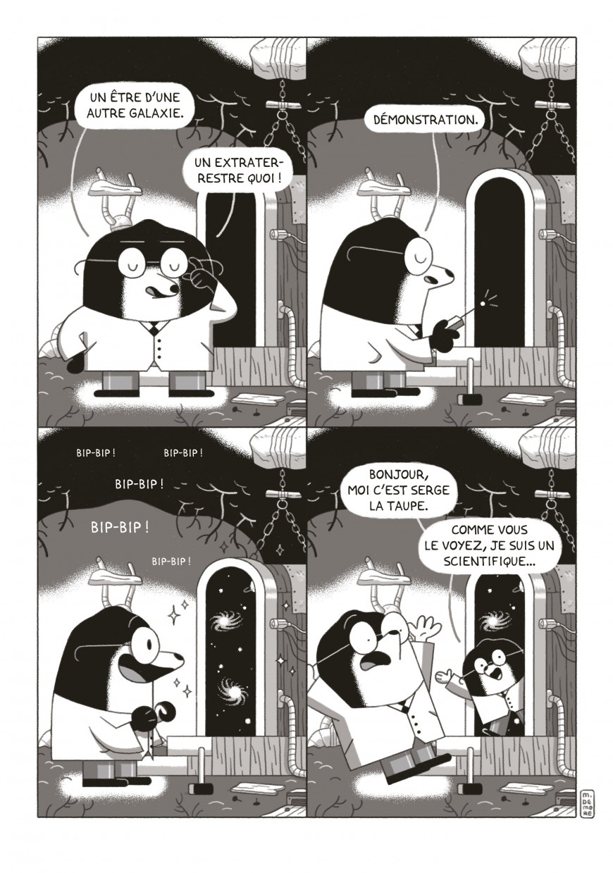 Mathieu Demore, Illustration jeunesse et Bande-dessinée Oasis 4000 - Fanzine 
