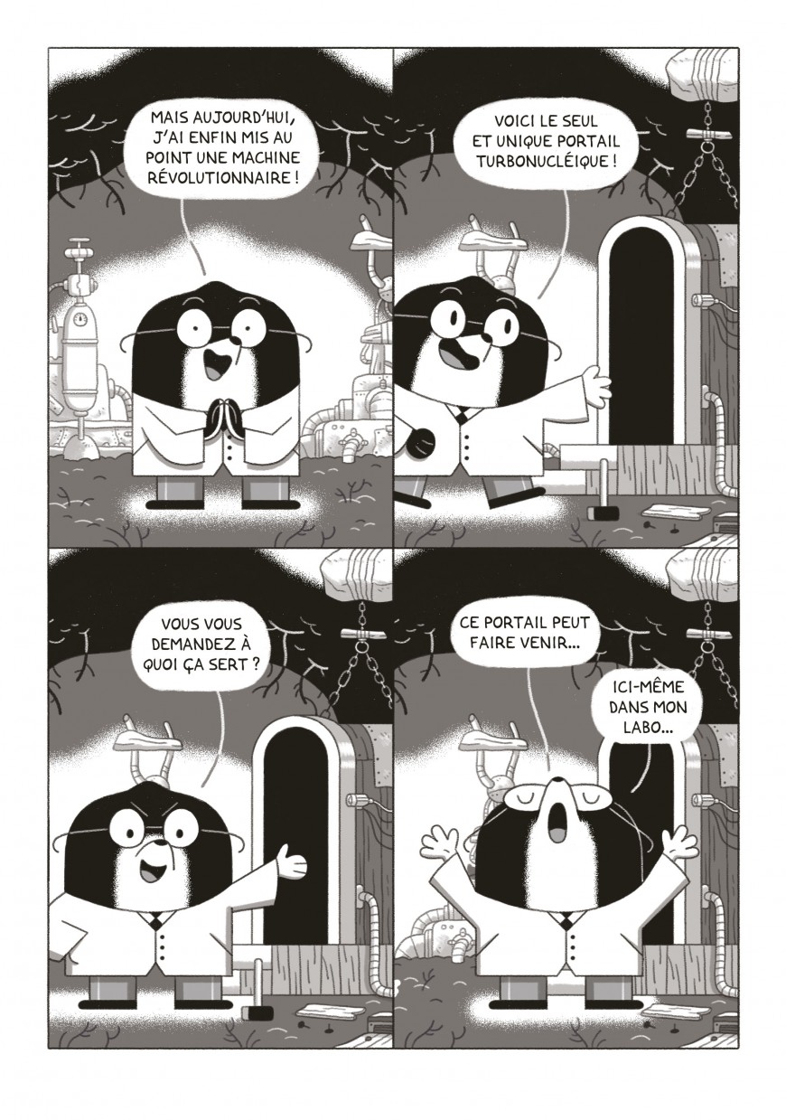 Mathieu Demore, Illustration jeunesse et Bande-dessinée Oasis 4000 - Fanzine 