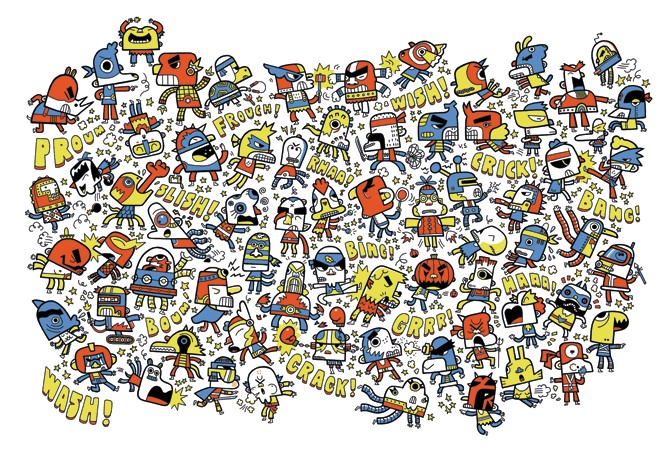 Mathieu Demore, Illustration jeunesse et Bande-dessinée Dessins perso 