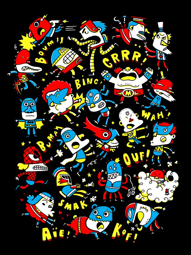 Mathieu Demore, Illustration jeunesse et Bande-dessinée Dessins perso Illustrations personnelles - Mathieu Demore
