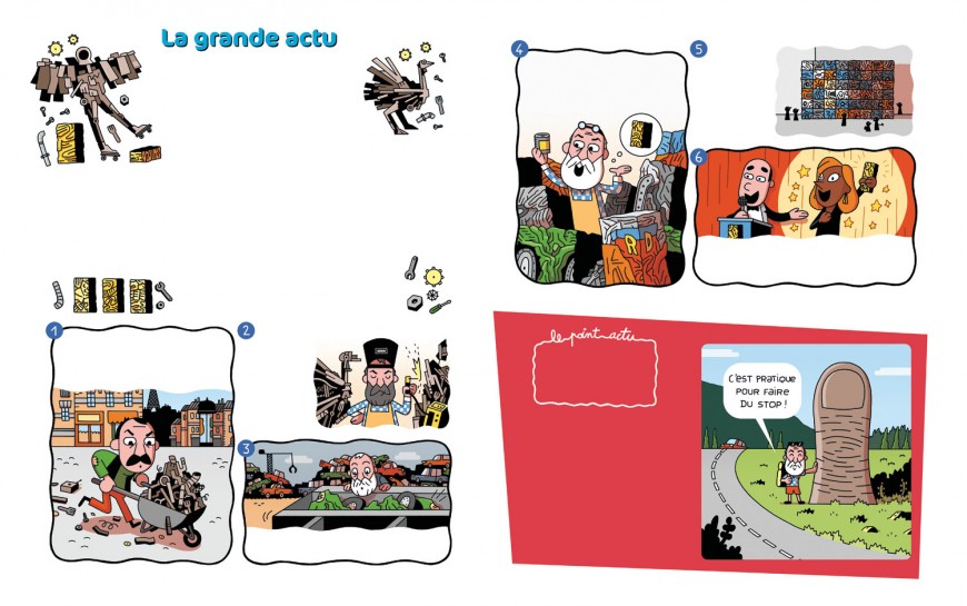 Mathieu Demore, Illustration jeunesse et Bande-dessinée Toboggan 