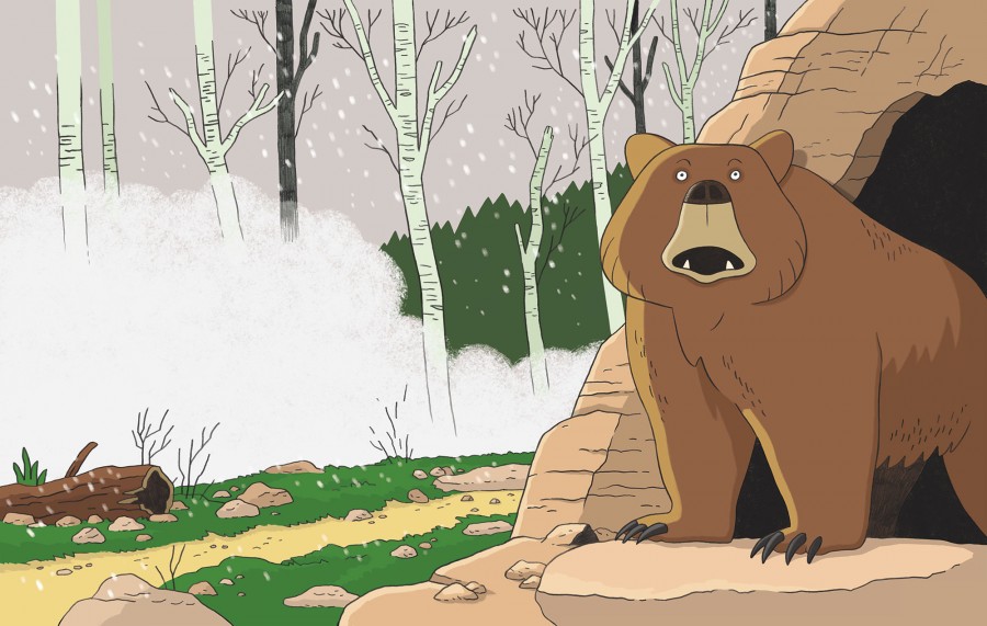 Mathieu Demore, Illustration jeunesse et Bande-dessinée Toboggan Illustrations dans Toboggan - Éditions Milan Presse - Mathieu Demore