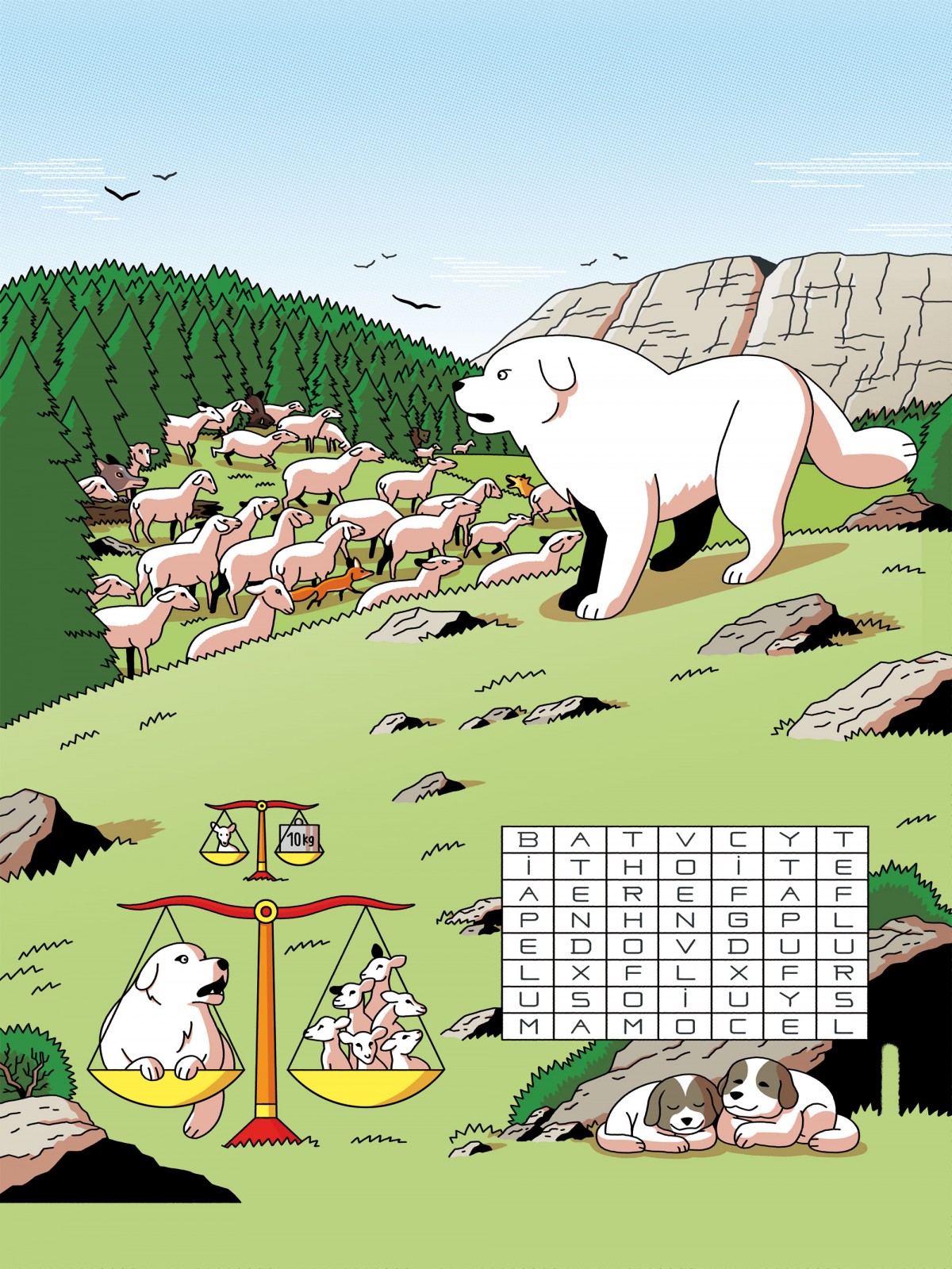 Mathieu Demore, Illustration jeunesse et Bande-dessinée Wapiti 