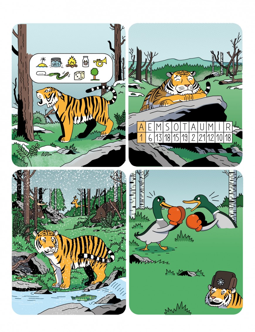 Mathieu Demore, Illustration jeunesse et Bande-dessinée Wapiti 