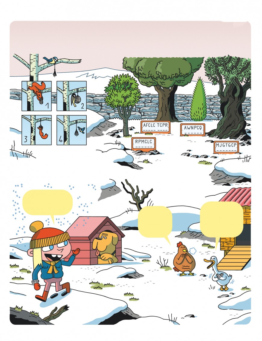 Mathieu Demore, Illustration jeunesse et Bande-dessinée Wapiti 