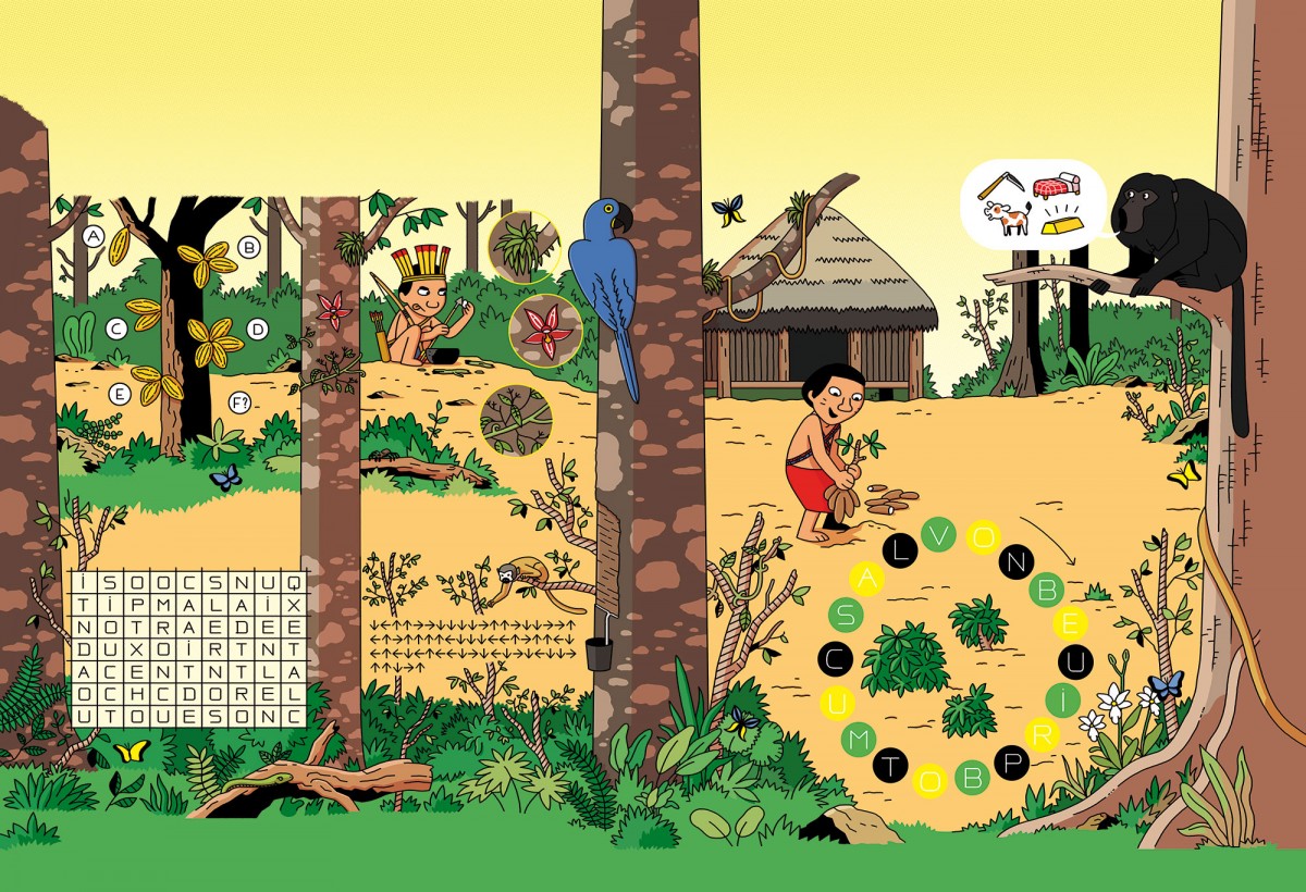 Mathieu Demore, Illustration jeunesse et Bande-dessinée Wapiti 