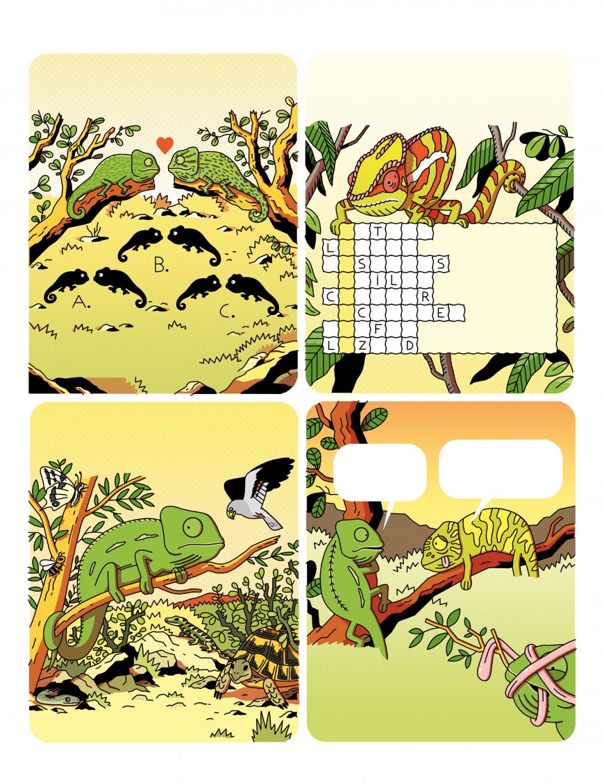 Mathieu Demore, Illustration jeunesse et Bande-dessinée Wapiti 